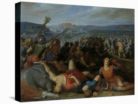 Batavians Defeating the Romans on the Rhine, Otto Van Veen-Otto van Veen-Stretched Canvas
