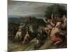 Batavians Surround the Romans at Vetera-Otto van Veen-Mounted Art Print