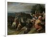 Batavians Surround the Romans at Vetera-Otto van Veen-Framed Art Print