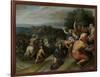 Batavians Surround the Romans at Vetera-Otto van Veen-Framed Art Print