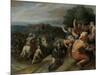 Batavians Surround the Romans at Vetera-Otto van Veen-Mounted Art Print