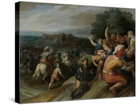 Batavians Surround the Romans at Vetera-Otto van Veen-Stretched Canvas