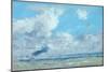 Bateau a L'Estuaire De La Seine-Eug?ne Boudin-Mounted Giclee Print