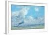 Bateau a L'Estuaire De La Seine-Eug?ne Boudin-Framed Giclee Print