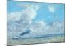 Bateau a L'Estuaire De La Seine-Eug?ne Boudin-Mounted Giclee Print