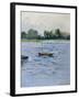 Bateau au Mouillage sur La Seine, c.1890-91-Gustave Caillebotte-Framed Giclee Print