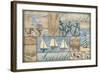 Bateau Bay Collage I-Paul Brent-Framed Art Print