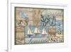 Bateau Bay Collage I-Paul Brent-Framed Art Print