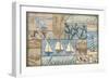 Bateau Bay Collage I-Paul Brent-Framed Art Print