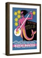 Bateau Dancing-null-Framed Art Print