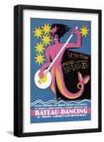 Bateau Dancing-null-Framed Art Print