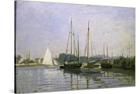 Bateau de Plaisance, Argenteuil-Claude Monet-Stretched Canvas
