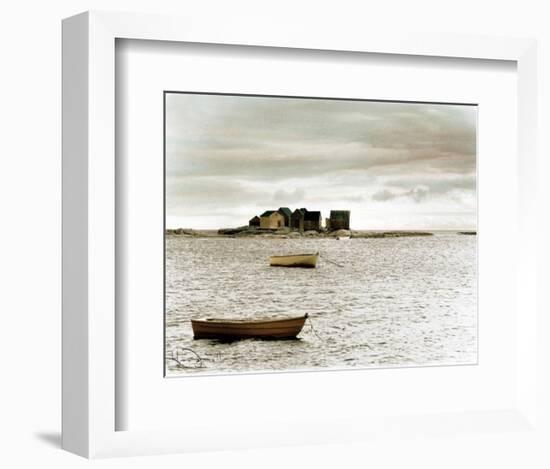 Bateau Flottant-Joane Mcdermott-Framed Premium Giclee Print