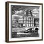 Bateau Mouche des Vedettes de Paris and the Louvre Museum-Philippe Hugonnard-Framed Photographic Print