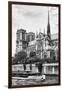 Bateau Mouche des Vedettes de Paris - Notre Dame Cathedral - Paris - France-Philippe Hugonnard-Framed Premium Photographic Print