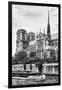 Bateau Mouche des Vedettes de Paris - Notre Dame Cathedral - Paris - France-Philippe Hugonnard-Framed Photographic Print