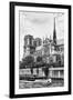 Bateau Mouche des Vedettes de Paris - Notre Dame Cathedral - Paris - France-Philippe Hugonnard-Framed Premium Photographic Print