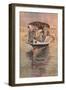 Bateau-Parisien at the Point Du Jour, 1915-Charles Jouas-Framed Giclee Print