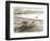 Bateau Sur Plage-Jean Onesti-Framed Art Print