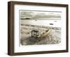 Bateau Sur Plage-Jean Onesti-Framed Art Print