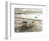 Bateau Sur Plage-Jean Onesti-Framed Premium Giclee Print
