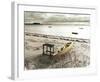 Bateau Sur Plage-Jean Onesti-Framed Premium Giclee Print