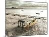 Bateau Sur Plage-Jean Onesti-Mounted Premium Giclee Print