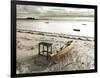 Bateau Sur Plage-Jean Onesti-Framed Premium Giclee Print