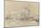 Bateaux dans le port d'Ajaccio-Paul Signac-Mounted Giclee Print