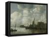 Bateaux de pêche-Jan Van Goyen-Framed Stretched Canvas