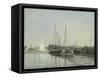 Bateaux de plaisance ,Argenteuil-Claude Monet-Framed Stretched Canvas