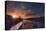 Bateaux Mouches Sunset-Sebastien Lory-Stretched Canvas