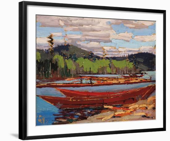 Bateaux-Tom Thomson-Framed Giclee Print