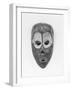 Bateke Circumcision Mask-Philip Gendreau-Framed Photographic Print