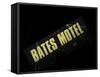 Bates Motel Sign, Coeur d'Alene, Idaho, USA-Nancy & Steve Ross-Framed Stretched Canvas