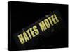 Bates Motel Sign, Coeur d'Alene, Idaho, USA-Nancy & Steve Ross-Stretched Canvas