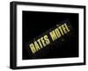 Bates Motel Sign, Coeur d'Alene, Idaho, USA-Nancy & Steve Ross-Framed Photographic Print