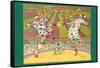 Batger's Circus Clowns-null-Framed Stretched Canvas