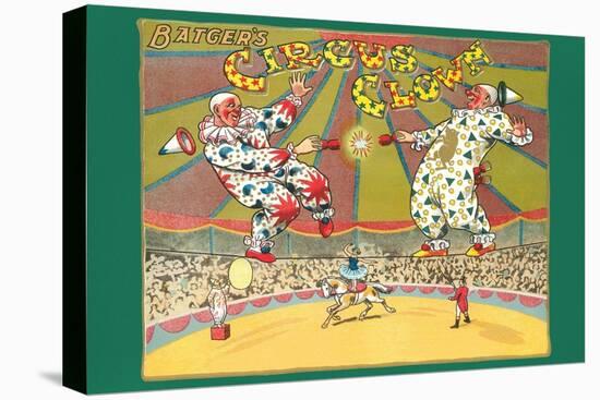 Batger's Circus Clowns-null-Stretched Canvas