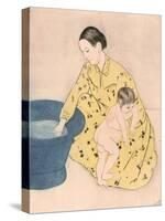 Bath, 1891-Mary Cassatt-Stretched Canvas