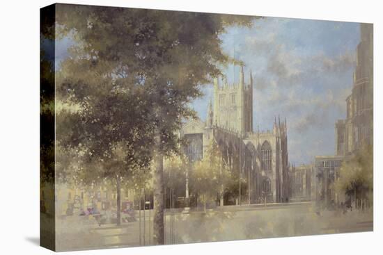 Bath Abbey, 1990-Peter Miller-Stretched Canvas