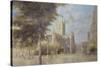 Bath Abbey, 1990-Peter Miller-Stretched Canvas