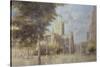 Bath Abbey, 1990-Peter Miller-Stretched Canvas