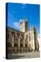 Bath Abbey, Bath, UNESCO World Heritage Site, Avon and Somerset, England, United Kingdom, Europe-Matthew Williams-Ellis-Stretched Canvas