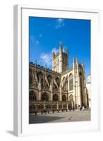 Bath Abbey, Bath, UNESCO World Heritage Site, Avon and Somerset, England, United Kingdom, Europe-Matthew Williams-Ellis-Framed Photographic Print