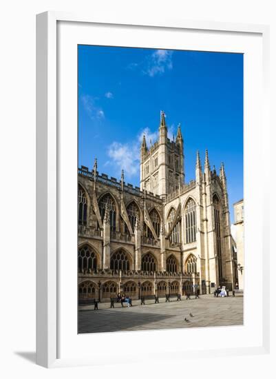 Bath Abbey, Bath, UNESCO World Heritage Site, Avon and Somerset, England, United Kingdom, Europe-Matthew Williams-Ellis-Framed Photographic Print