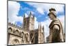 Bath Abbey, Bath, UNESCO World Heritage Site, Avon and Somerset, England, United Kingdom, Europe-Matthew Williams-Ellis-Mounted Photographic Print