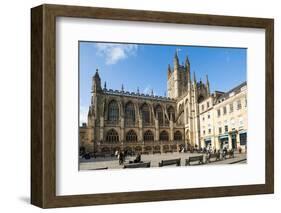 Bath Abbey, Bath, UNESCO World Heritage Site, Avon and Somerset, England, United Kingdom, Europe-Matthew Williams-Ellis-Framed Photographic Print