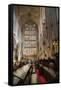 Bath Abbey Interior, Bath, Avon and Somerset, England, United Kingdom, Europe-Matthew Williams-Ellis-Framed Stretched Canvas