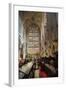 Bath Abbey Interior, Bath, Avon and Somerset, England, United Kingdom, Europe-Matthew Williams-Ellis-Framed Photographic Print